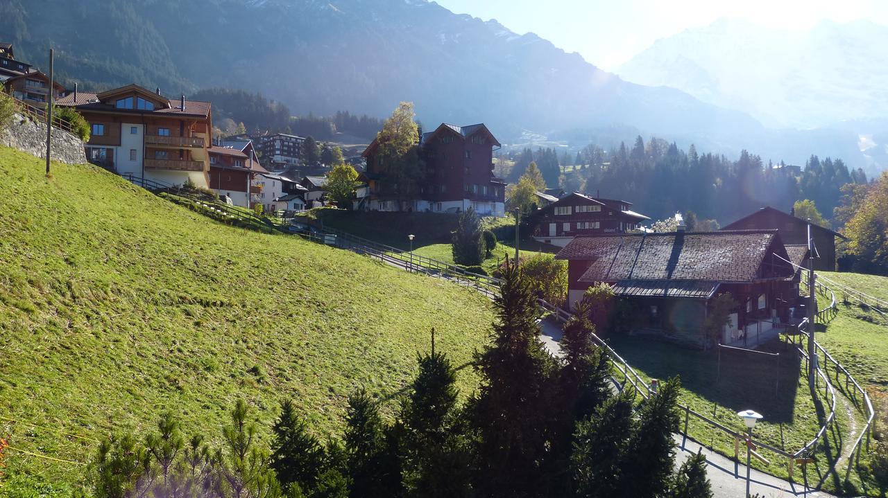 Chalet Bergkristall Wengen Exterior foto